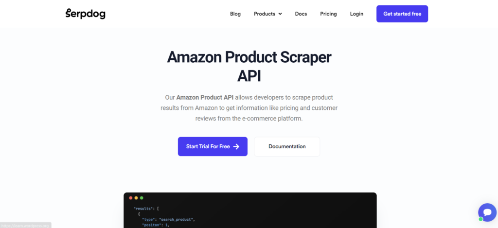 Amazon Product Scraper API