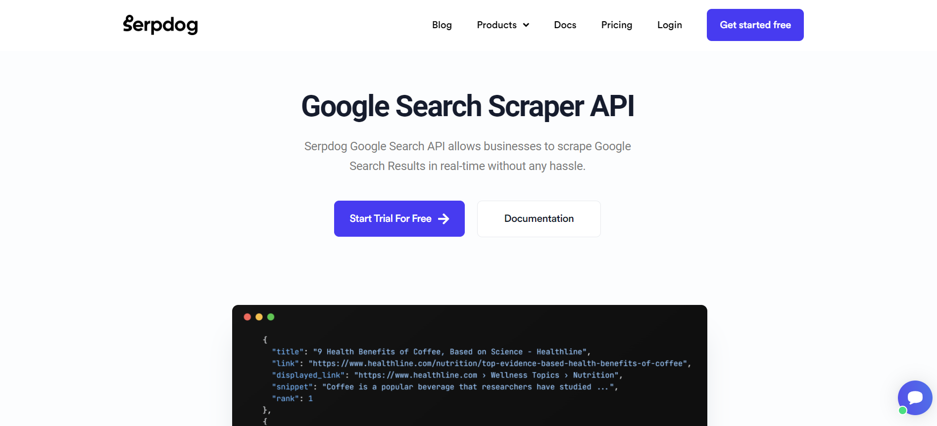 Scrape Google Search Results With Go - Serpdog